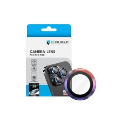 Hishield Aluminium Lens Protector กระจกกันรอยเลนส์กล้อง iPhone 16 / iPhone 16 Plus - Colorful