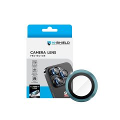 Hishield Aluminium Lens Protector กระจกกันรอยเลนส์กล้อง iPhone 16 / iPhone 16 Plus - Green